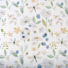 Printed Honeycomb LIVINE White / Green